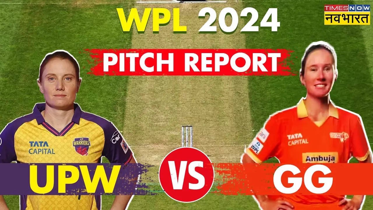 Gujarat Giants vs UP Warriorz Pitch Report WPL 2024 GG vs UPW Pitch