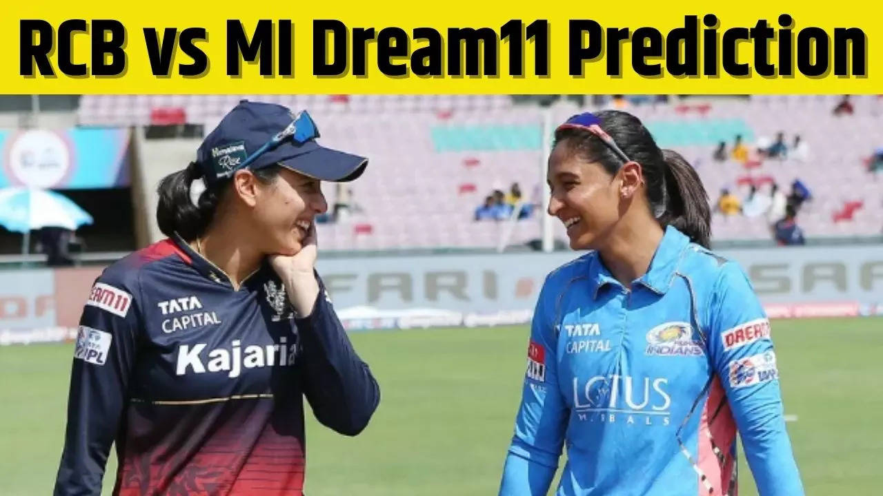 RCB vs MI Dream11 Prediction, RCB vs MIW, RCBW vs MIW dream11, RCBW vs MIW dream 11 prediction, RCBW vs MIW News, RCBW vs MIW Updates, RCBW vs MIW Latest Updates, RCBW vs MIW WPL, WPL 2024, RCBW vs MIW Womens Premier League,