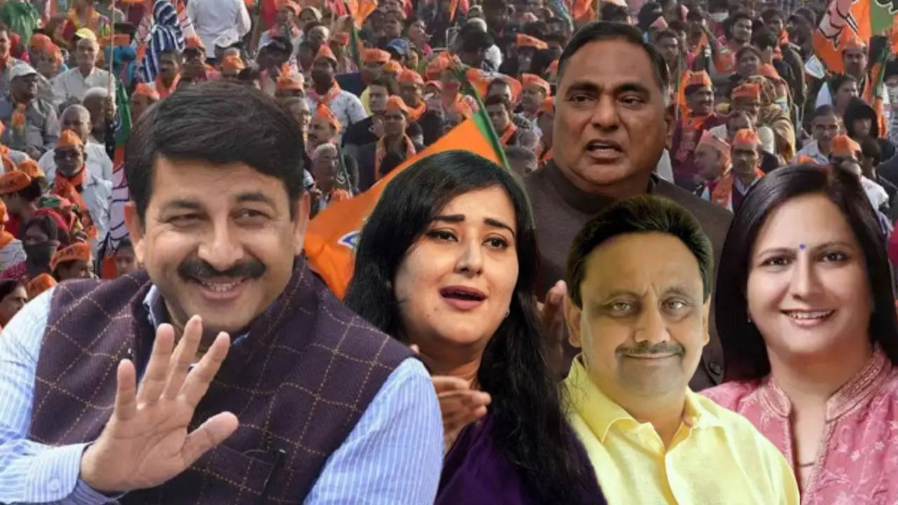 BJP Candidate List For Delhi Lok Sabha Chunav