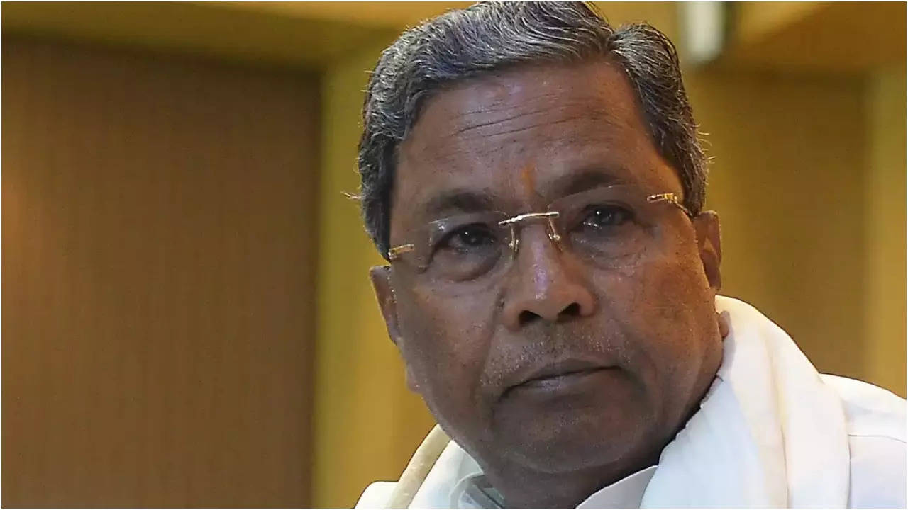 Karnataka CM Siddaramaiah