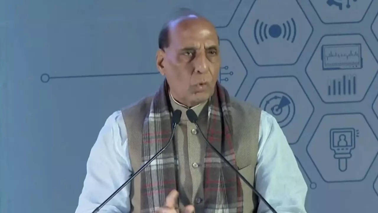 Defense Minister Rajnath Singh