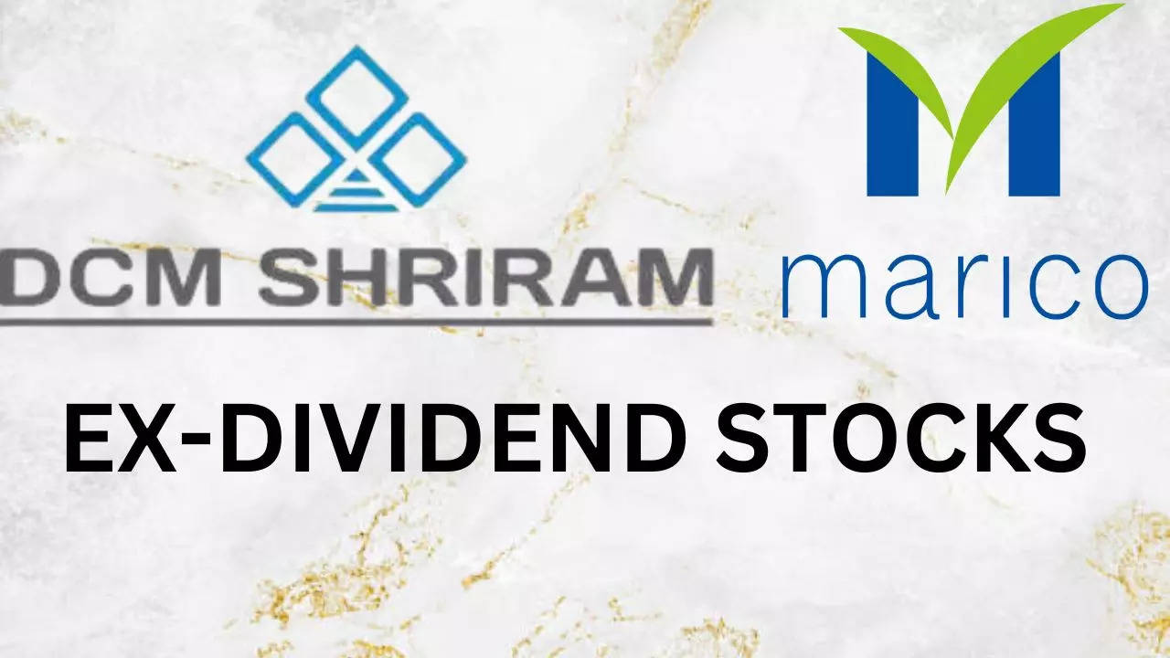 Marico & DCM Shriram Ex-Dividend Date