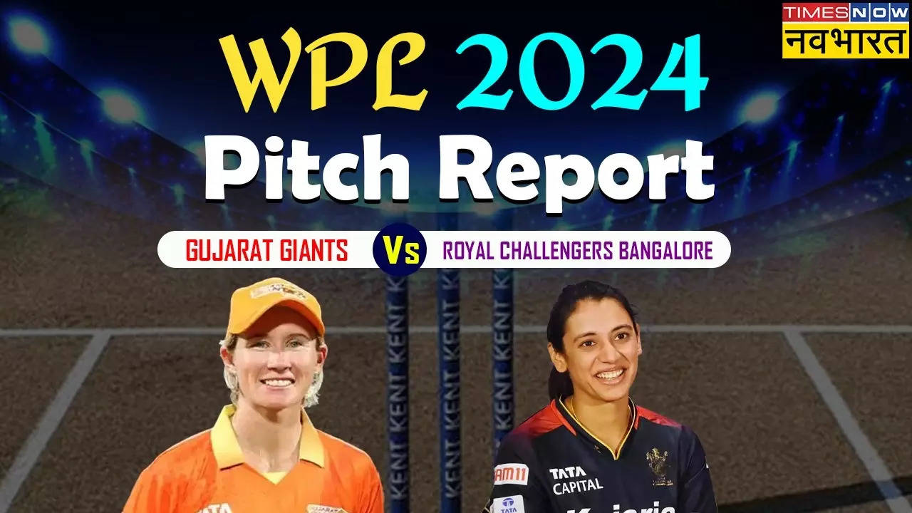 WPL 2024, GG vs RCB Pitch Report