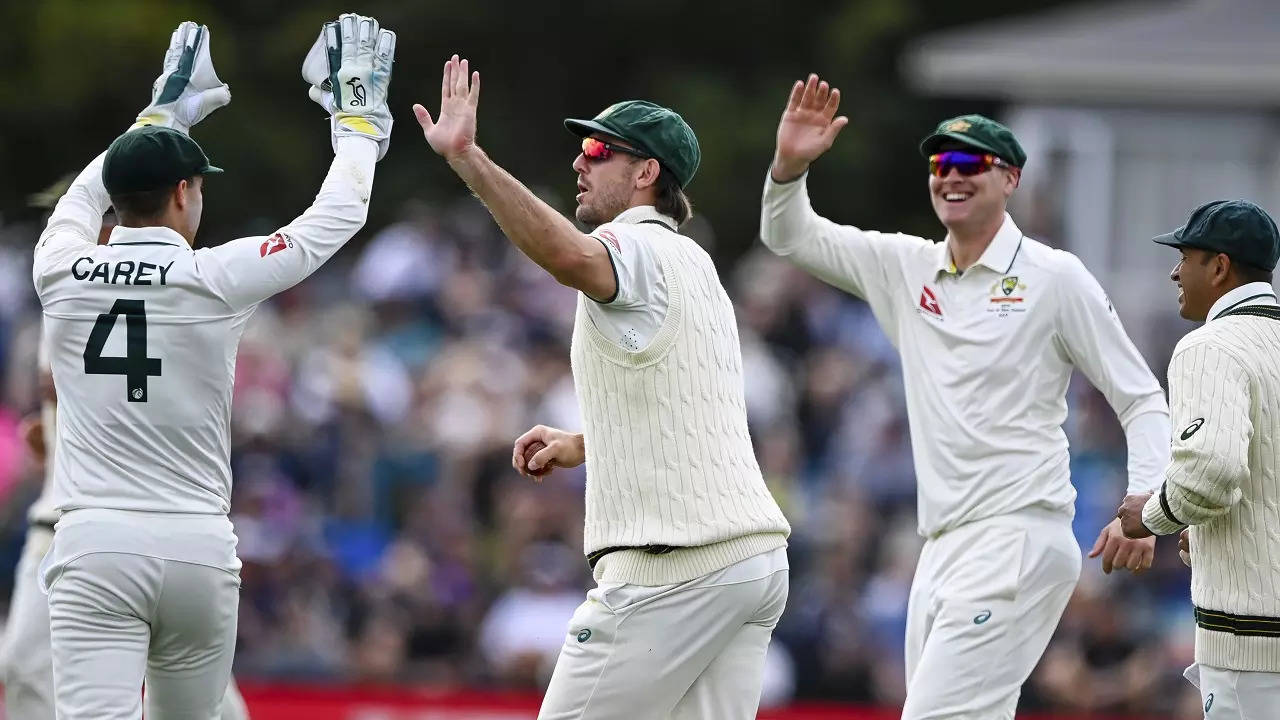 NZ vs AUS 2nd Test Day 1 Highlights