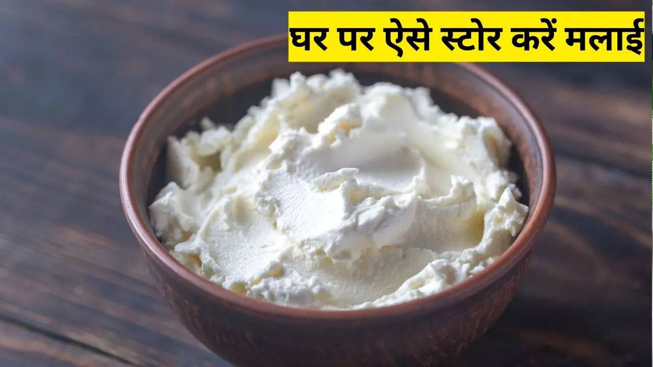 How To Store Malai At Home