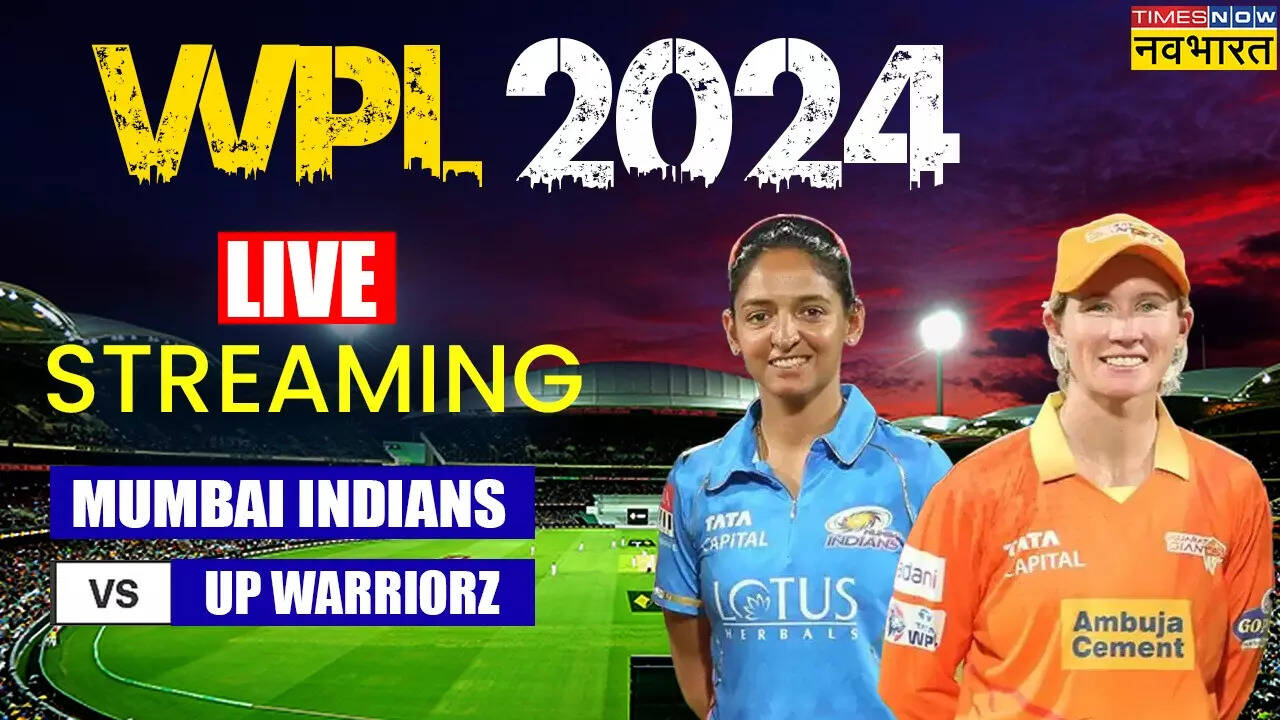 MI VS GGW Match Live Telecast in India, WPL 2024 Today Match Online