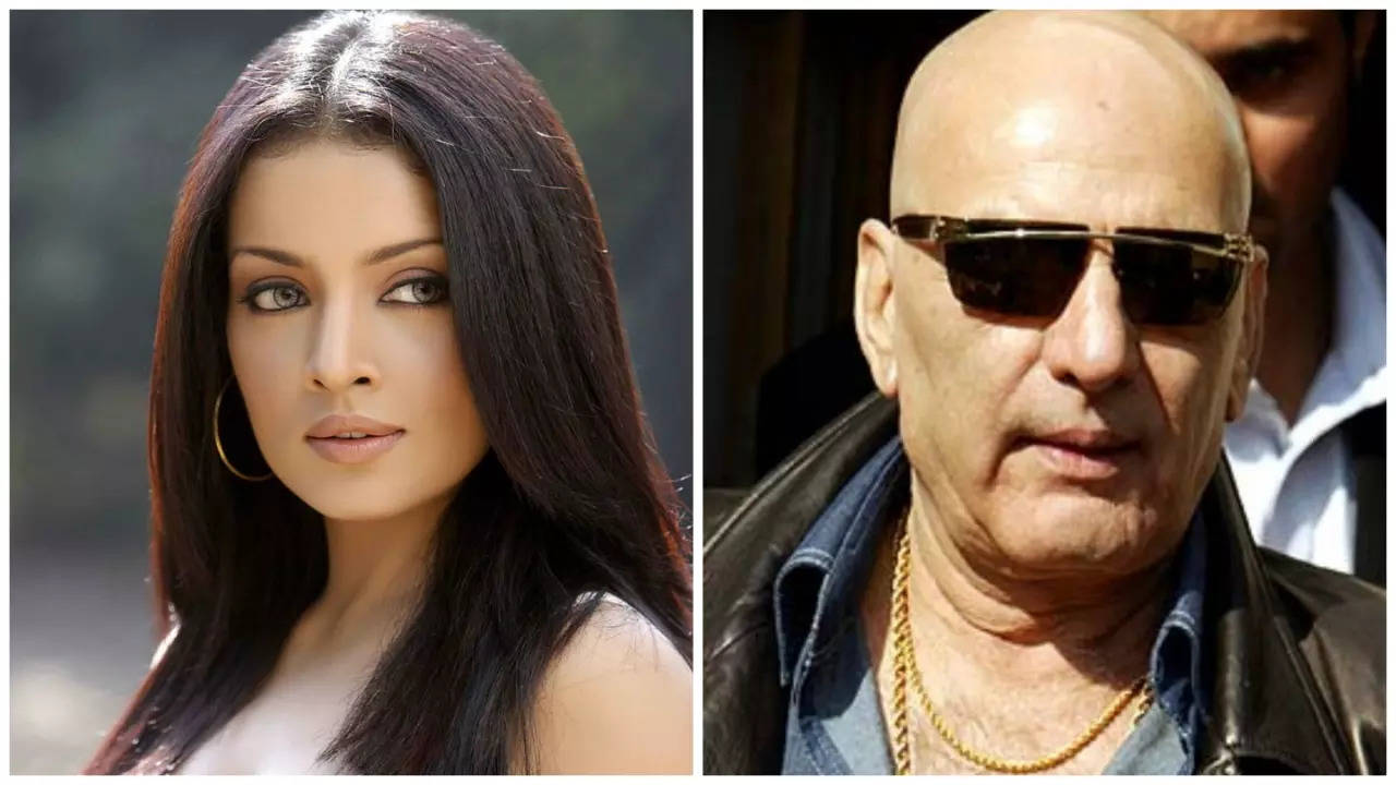 Celina Jaitly and Feroz Khan