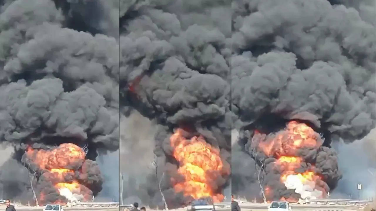 tanker fire