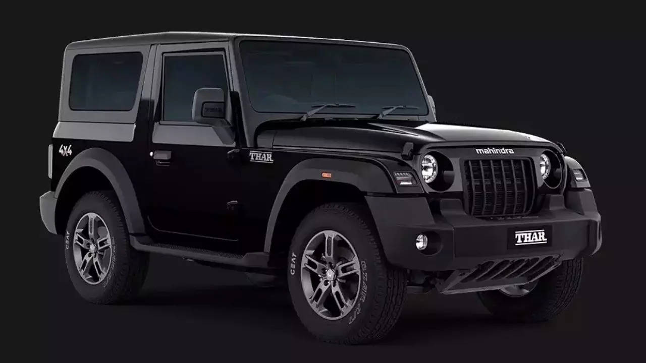 Mahindra Thar New Colour Scheme