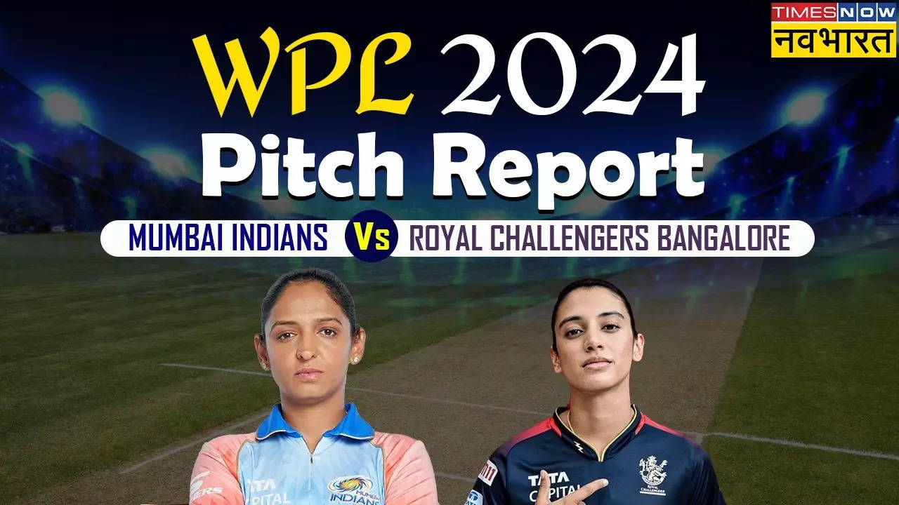 WPL 2024, MI vs RCB Pitch Report