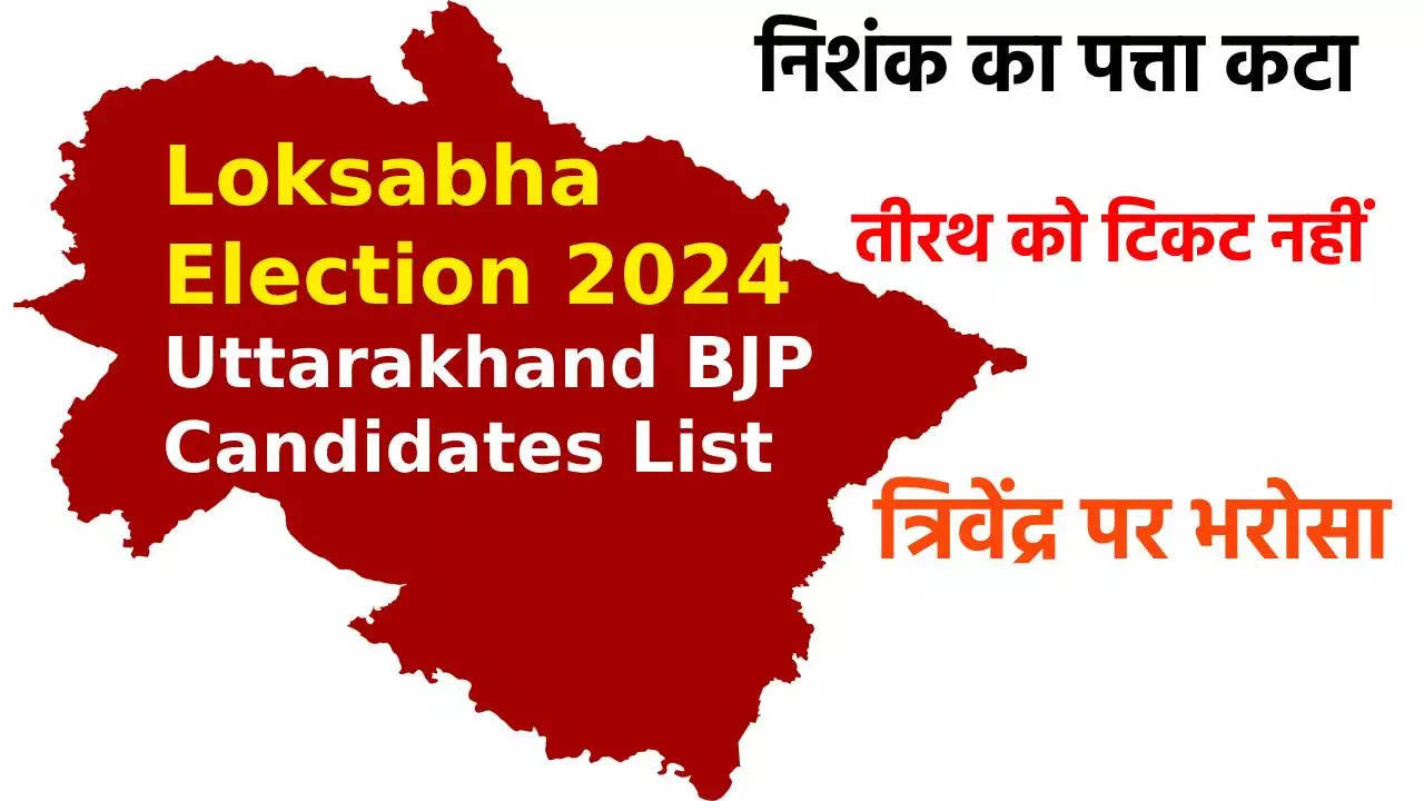 bjp Uttarakhand Candidates