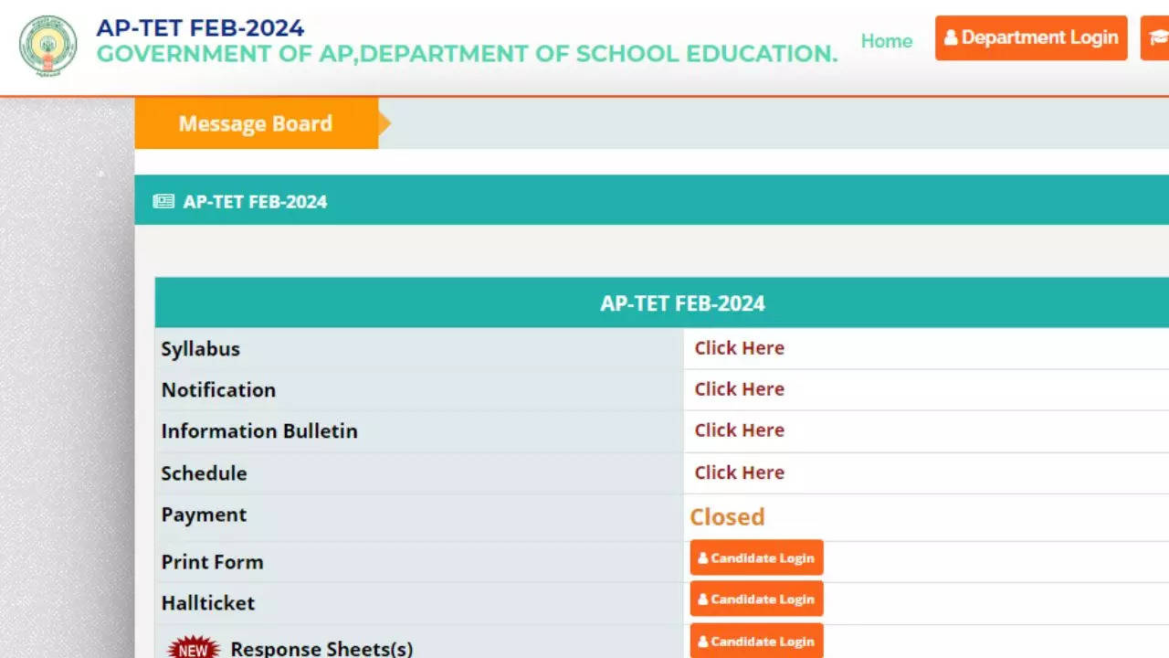 AP TET Final Answer Key 2024, Andhra Pradesh TET Answer Key