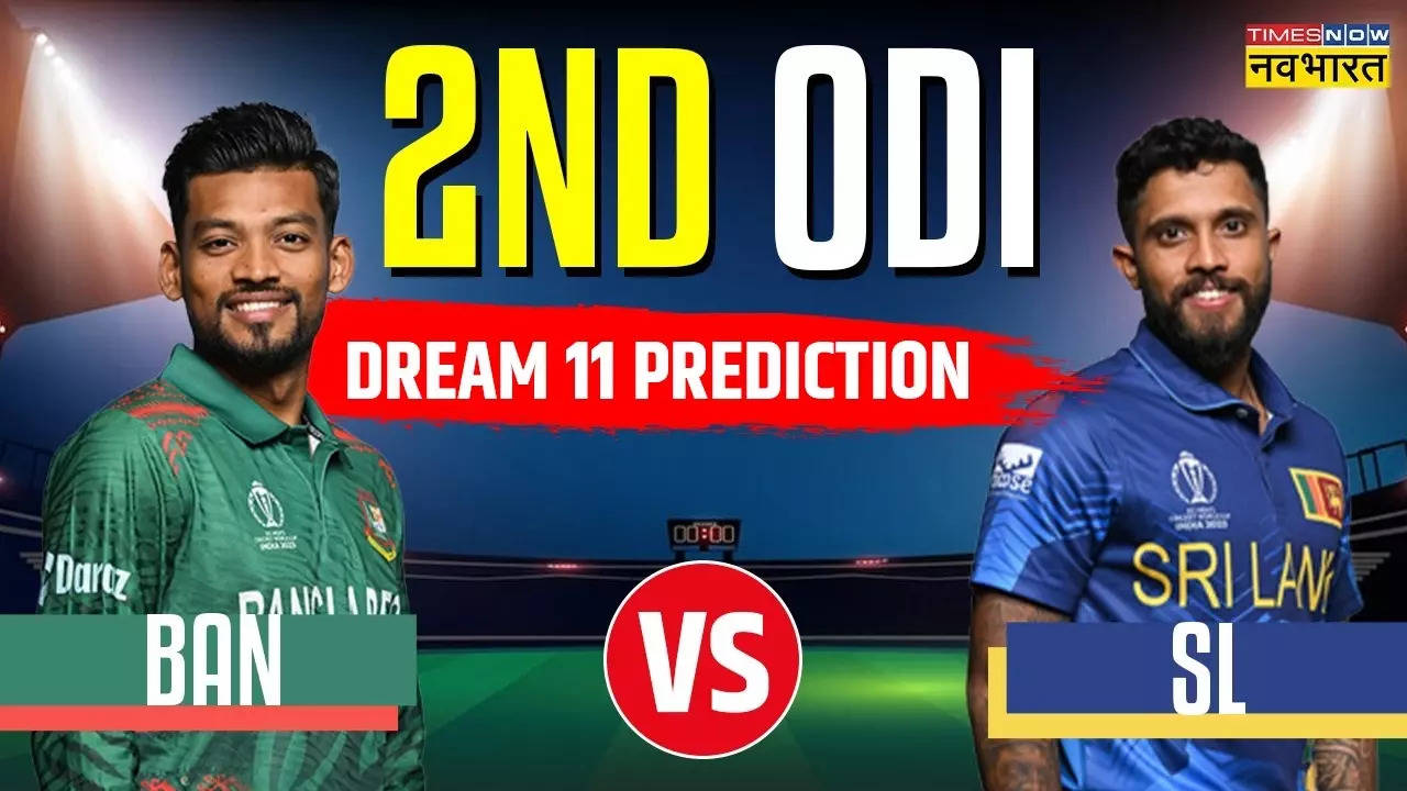 BAN vs SL 2nd ODI Dream11 Prediction