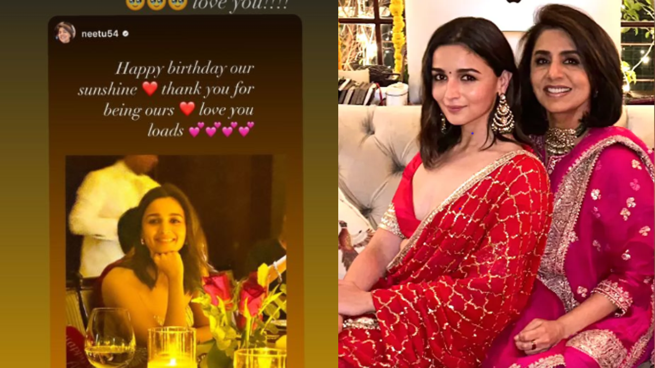 Alia Bhatt Birthday: Neetu Kapoor wishes her