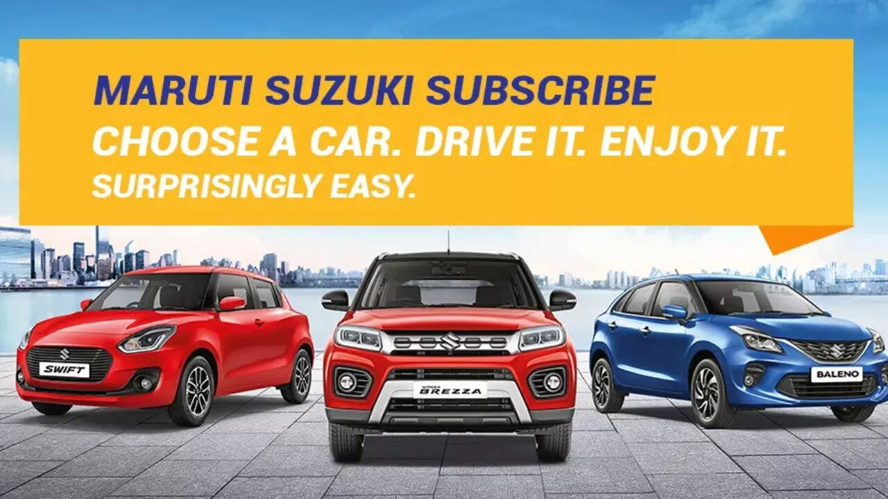 Maruti Suzuki Subscribe Program