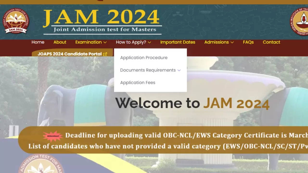 IIT JAM Result 2024,IIT JAM Result 2024 Date