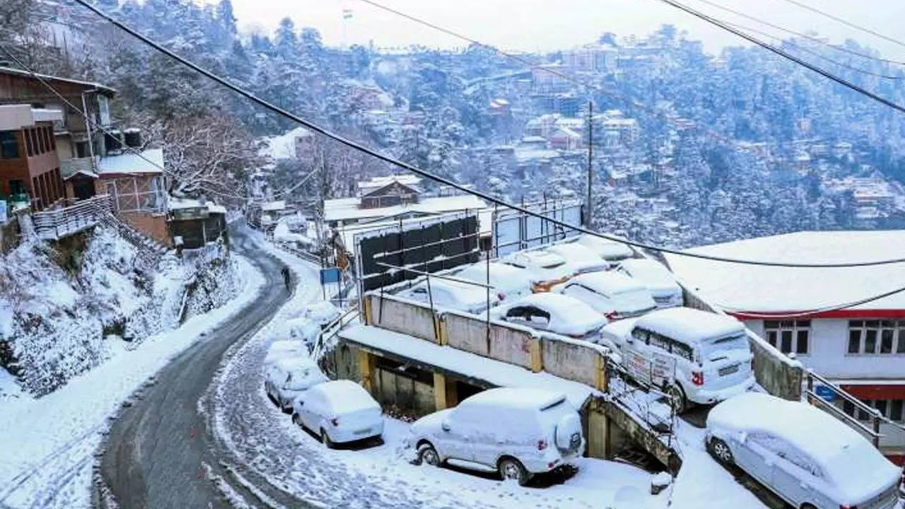 Himachal Snowfall.