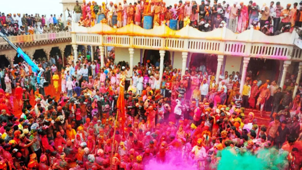 Vrindavan Holi.