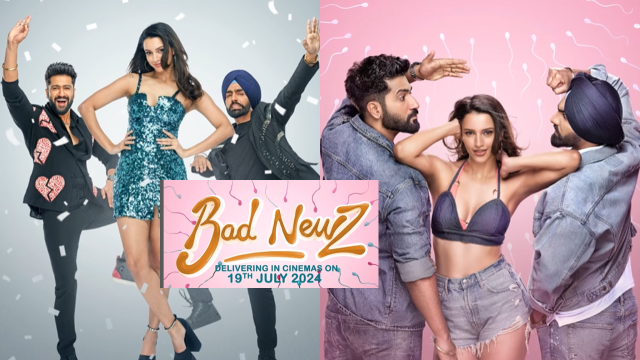 Vicky Kaushal, Tripti Dimri and Ammy Virk Starrer 'Bad News' Release date OUT