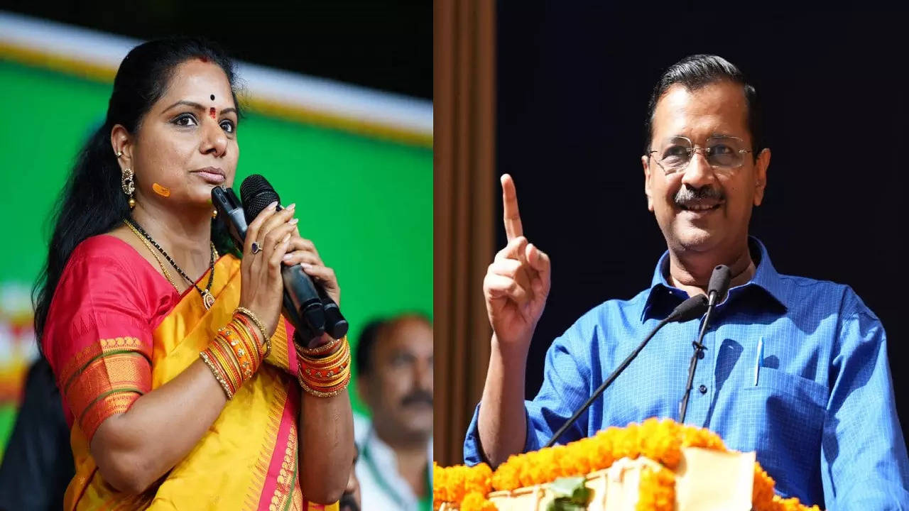 kejriwal k kavitha