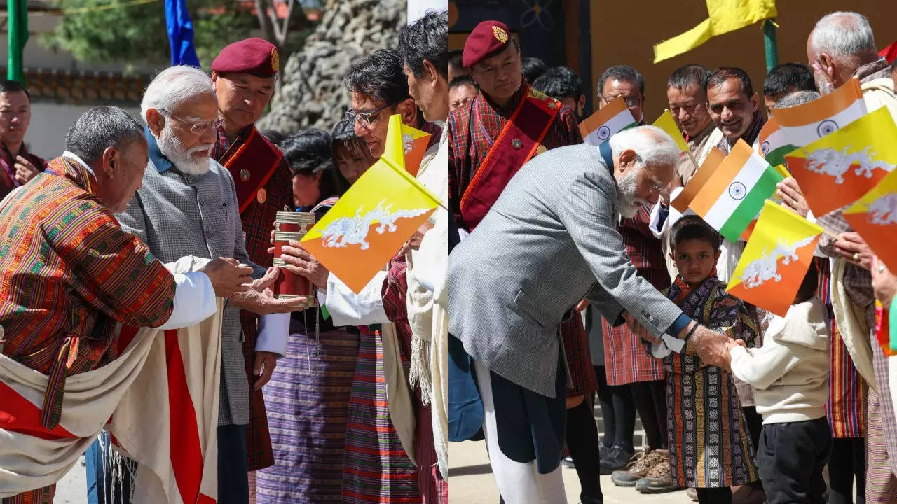 PM Narendra Modi in Bhutan