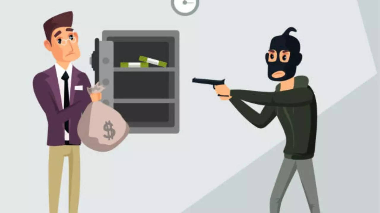 robbery in gramin bank