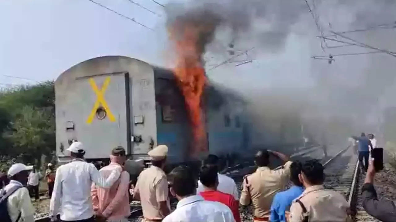 Godan express catches fire