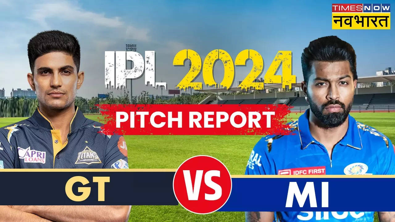 GT vs MI Pitch Report