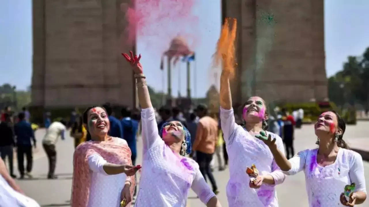 Holi in Delhi