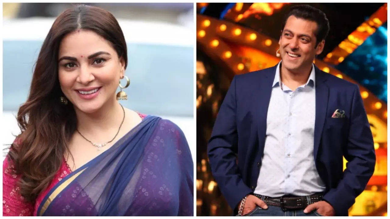 Shraddha Arya and Salman Khan