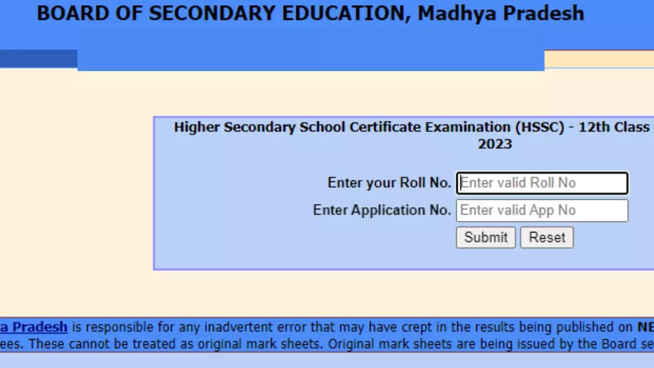 MP Board 12th Result 2024 Date And Time, Kab Aayega