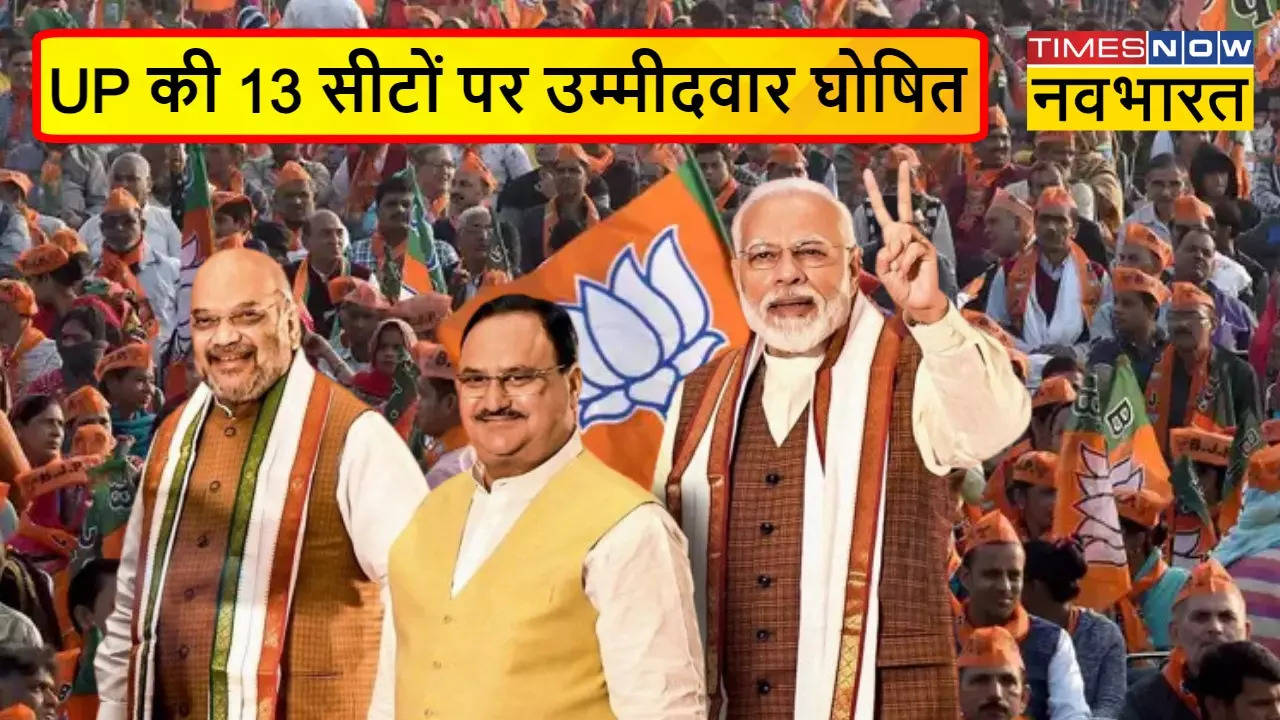 BJP UP List For Lok Sabha Election 2024