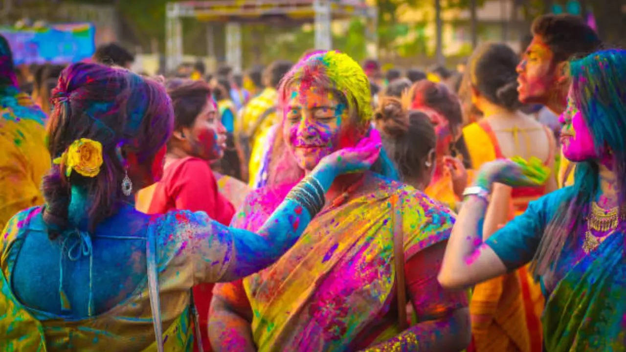 Varanasi Holi Celebration