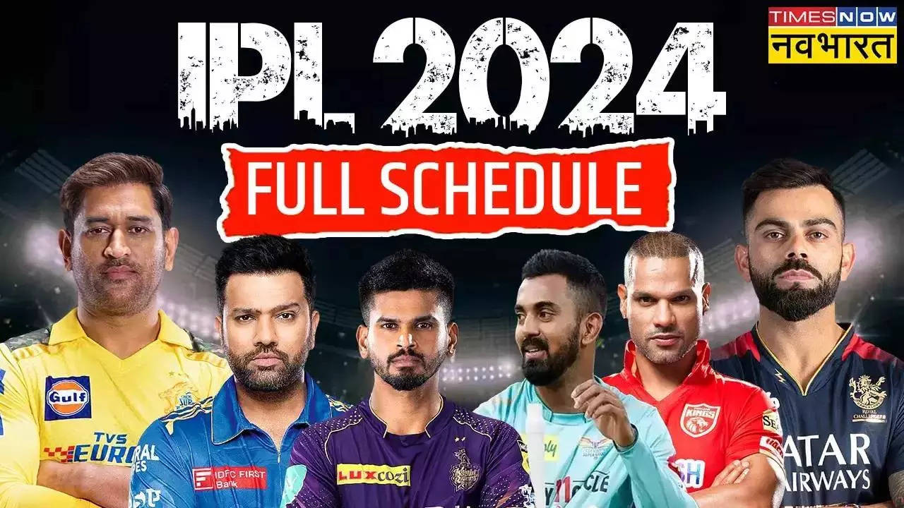 IPL 2024 full schedule