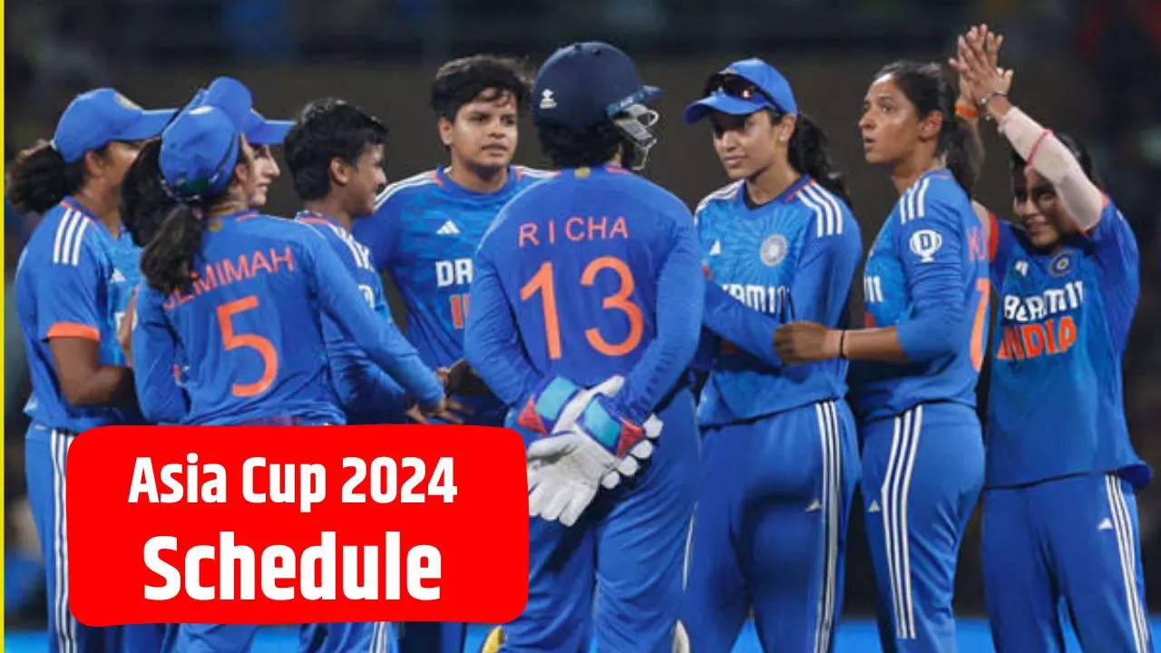 Womens Asia Cup 2024 Schedule Live