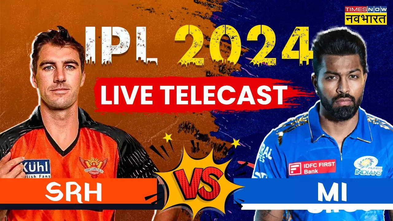 SRH vs MI Live Telecast.