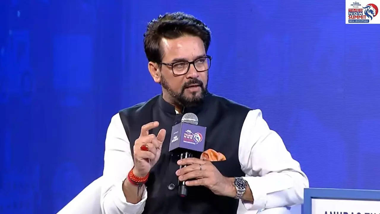 Times Now Summit 2024 : कांग्रेस के समय में ना कृषि सम्मान निधि थी और ना ही कृषि सम्मान- अनुराग ठाकुर, केंद्रीय मंत्री अश्विनी वैष्णव बोले- पिछले 10 साल भारत के लिए रहे ऐतिहासिक