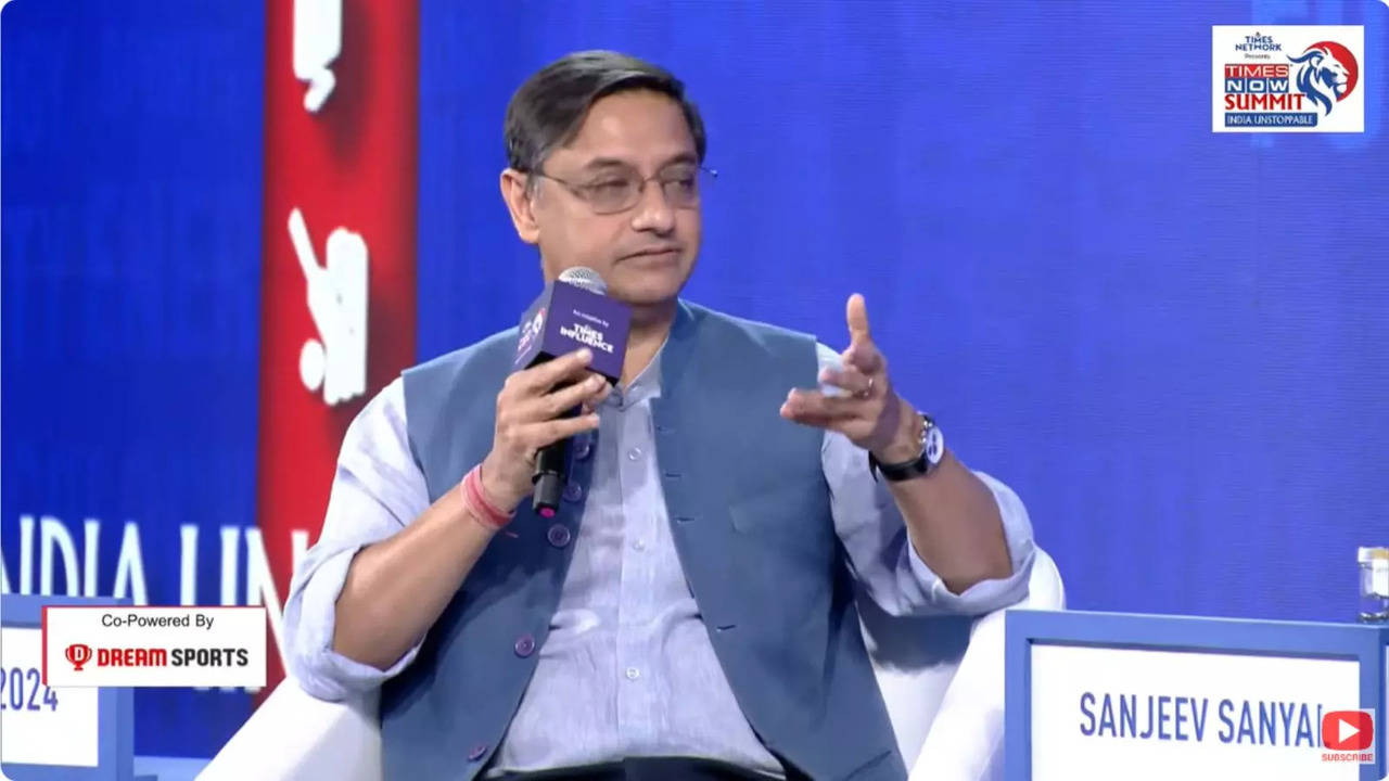 Times Now Summit 2024, India Development Journey, Sanjeev Sanyal