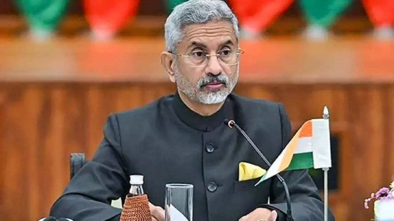 External affairs minister S Jaishankar