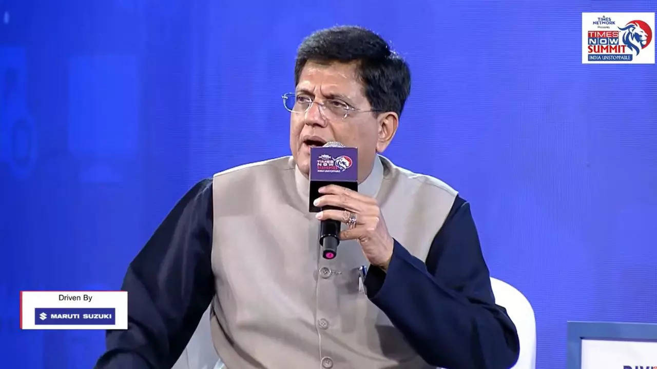 Times Now Summit 2024, Piyush Goyal, Piyush Goyal Interview