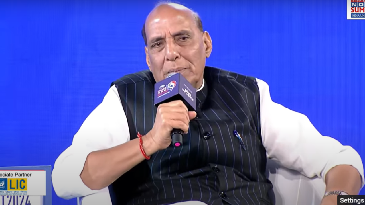 Rajnath Singh at Times summit