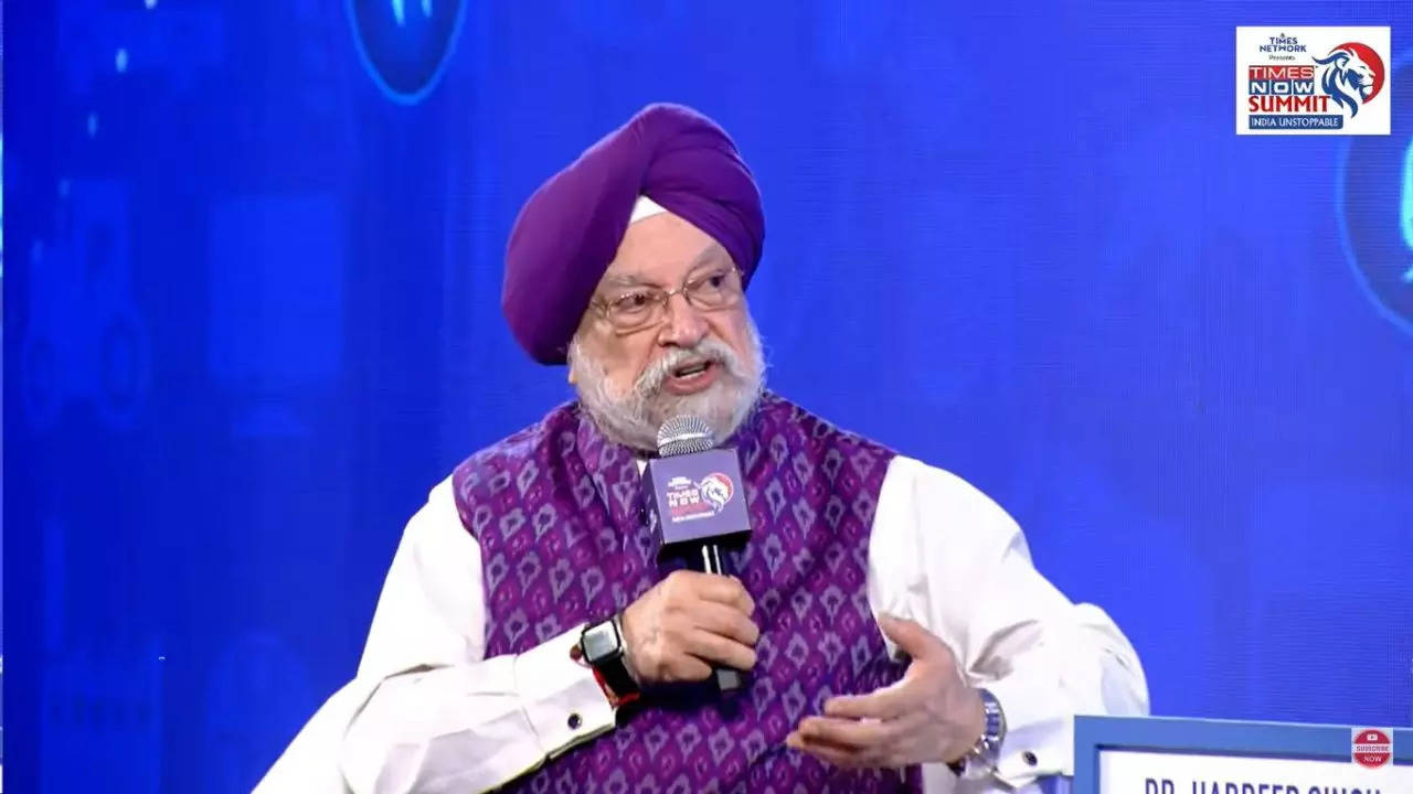 Hardeep Singh Puri in Times Now Summit 2024