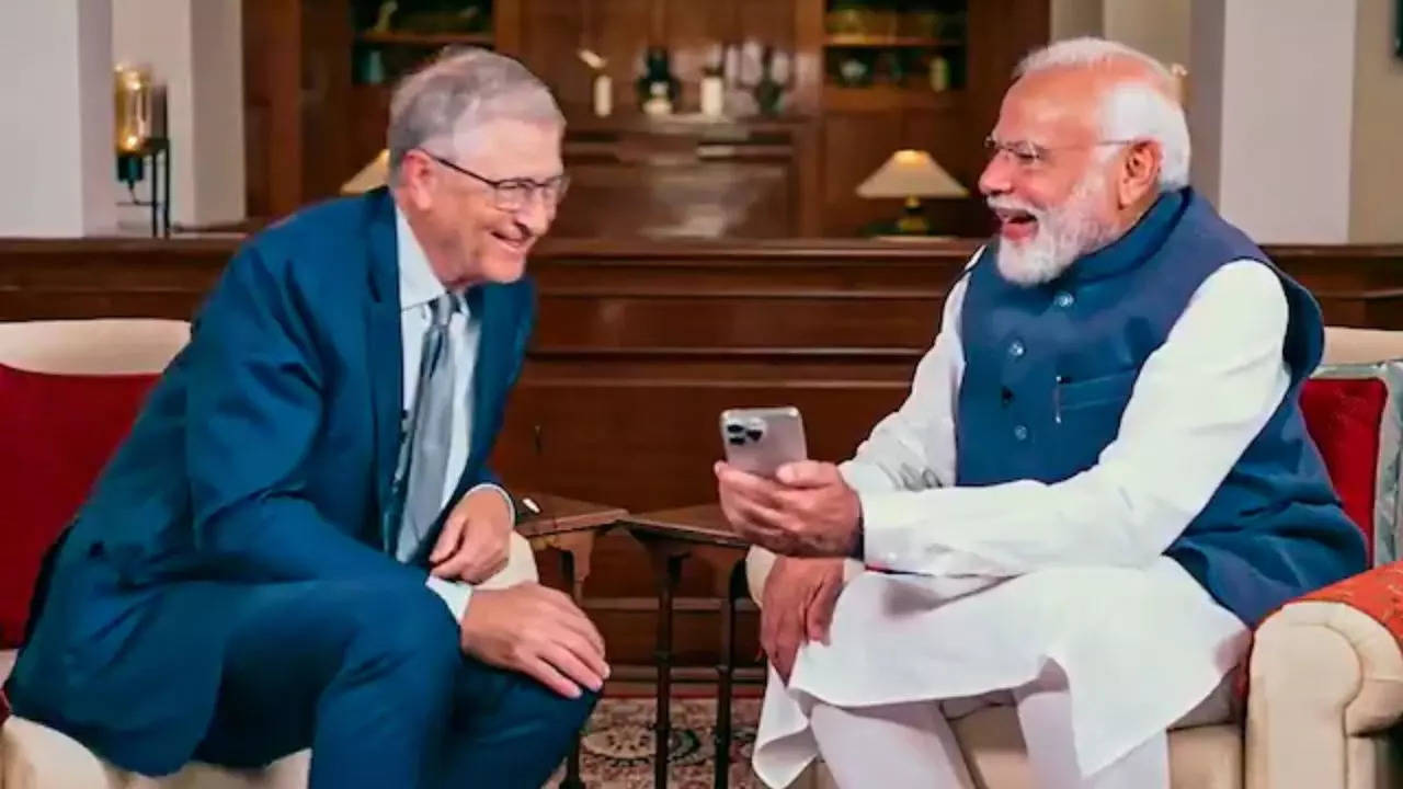 PM Modi Bill Gates Interview