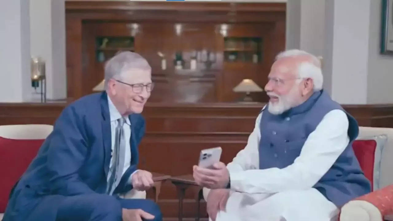 Bill Gates Meets PM Modi