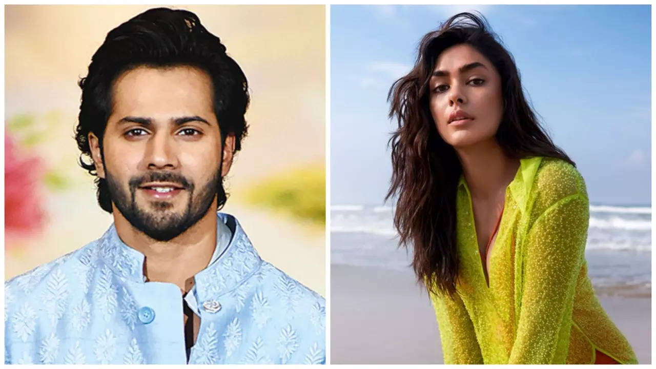 Varun Dhawan and Mrunal Thakur