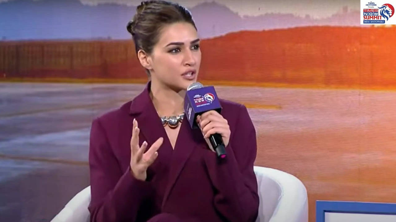 Kriti Sanon talks about nepotism on Times Now Summit 2024