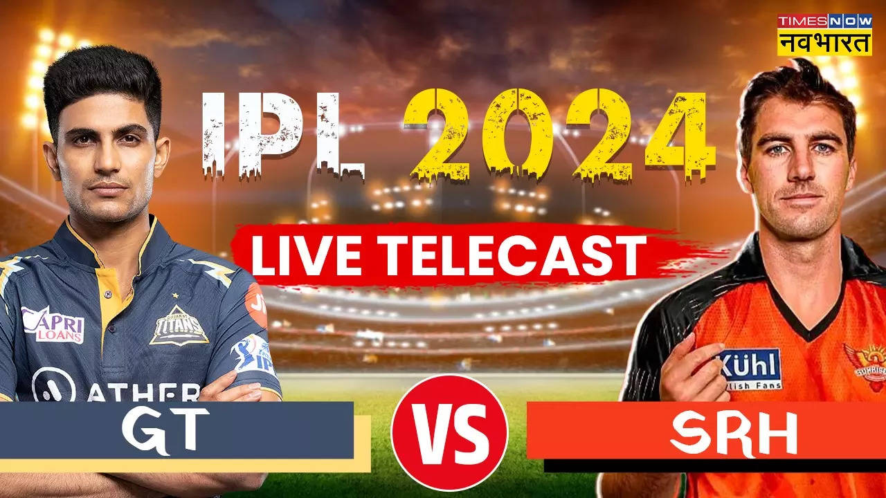 gujarat Titans vs Sunrisers Hyderabad live Telecast.