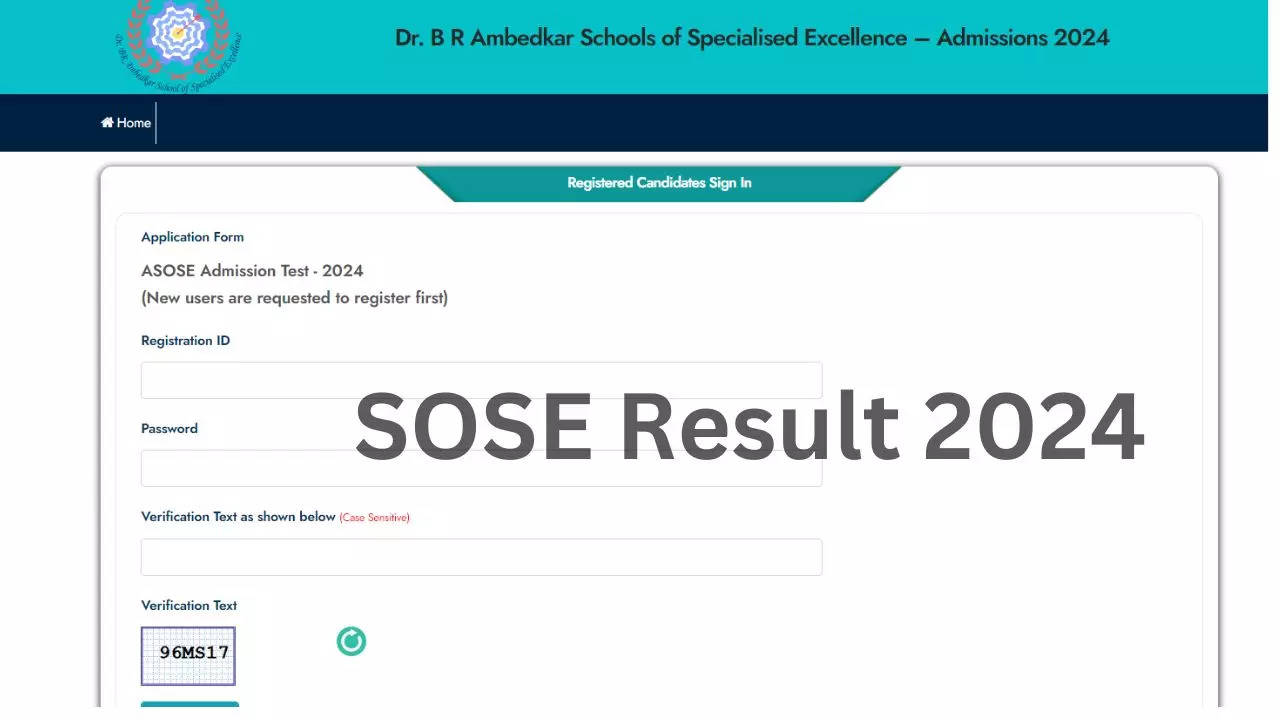 SOSE Result 2024 declared for Class 9 Admission Students can check