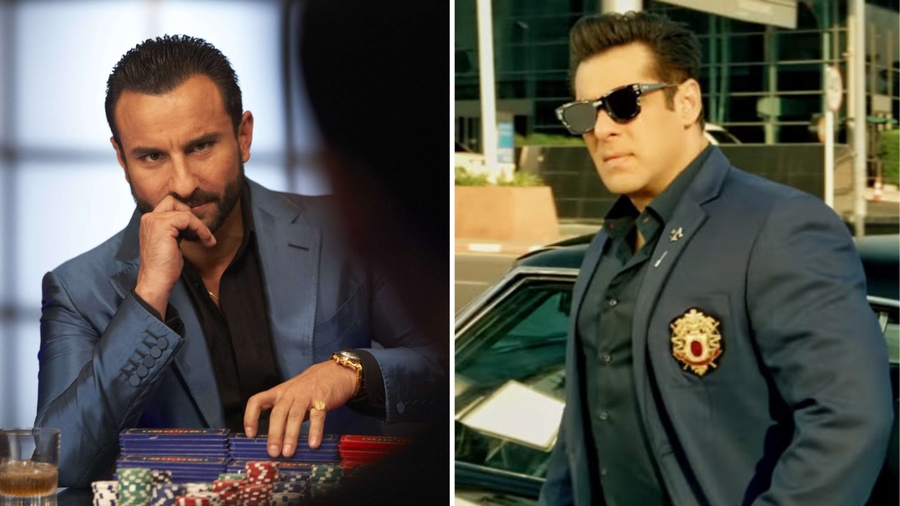 Saif Ali Khan and Salman Khan in Race 4