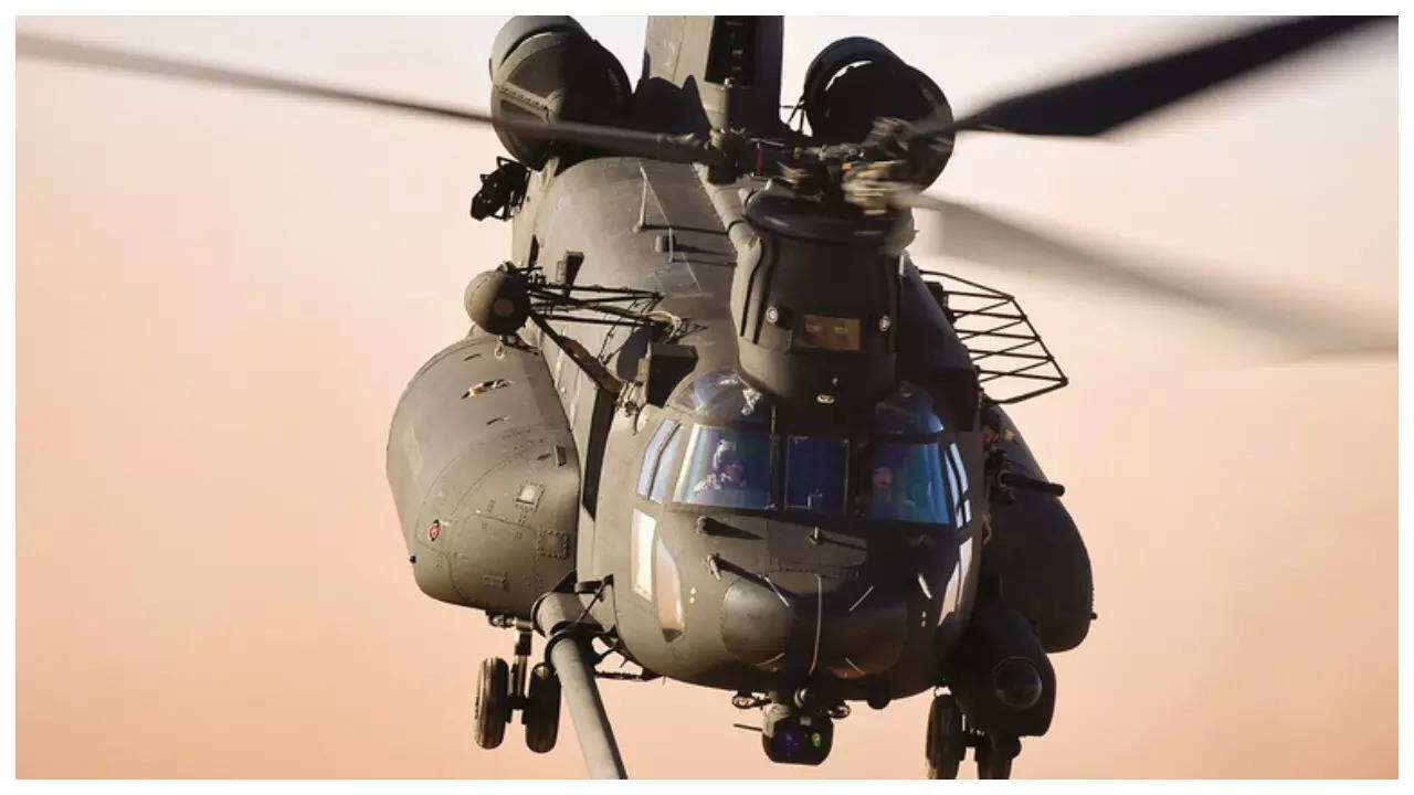 Chinook Helicopters in Kashmir